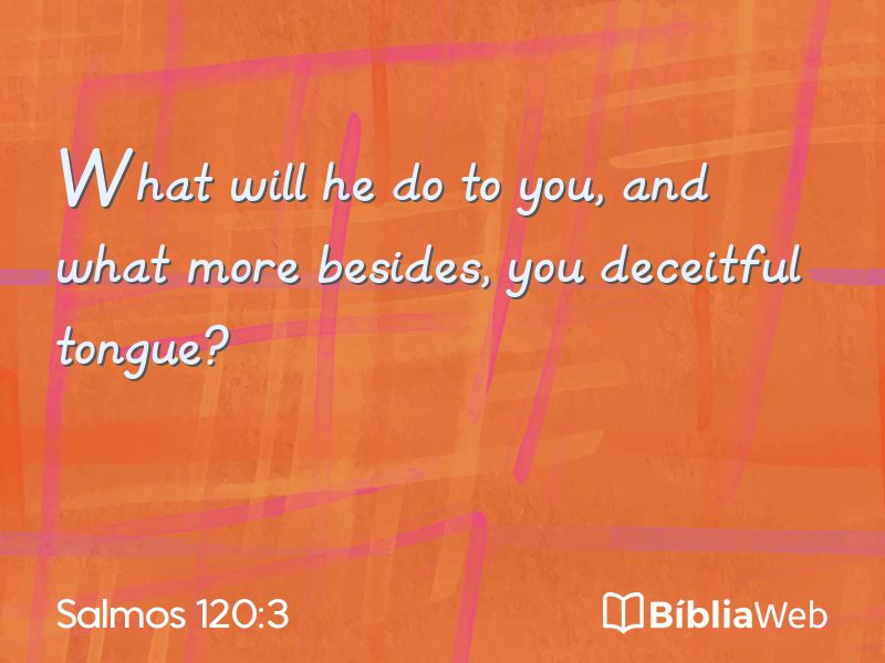 Salmos 120:3 em imagem para compartilhar