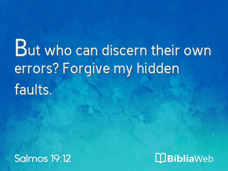 Salmos 19:12 em imagem para compartilhar