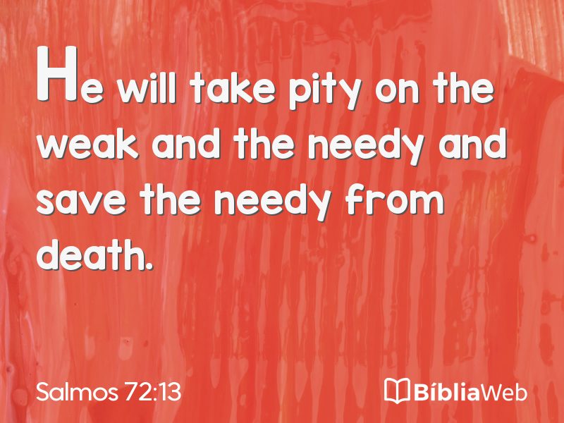 Salmos 72:13 em imagem para compartilhar
