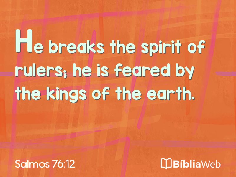 Salmos 76:12 em imagem para compartilhar