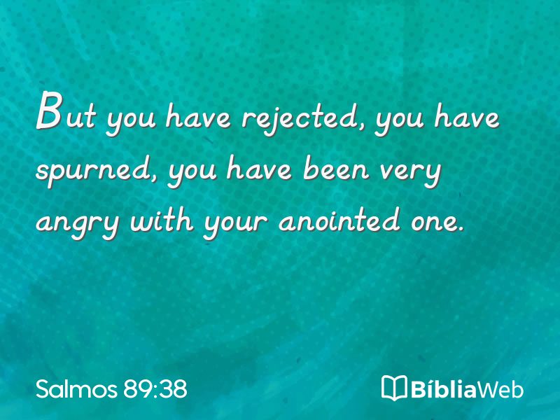 Salmos 89:38 em imagem para compartilhar
