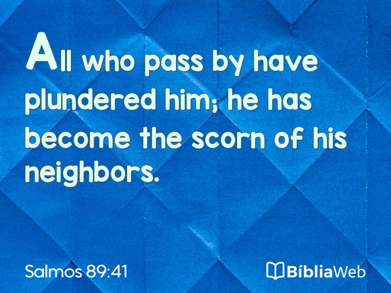 Salmos 89:41 em imagem para compartilhar