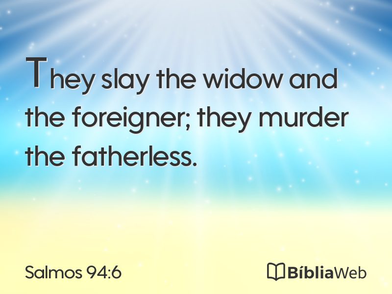 Salmos 94:6 em imagem para compartilhar