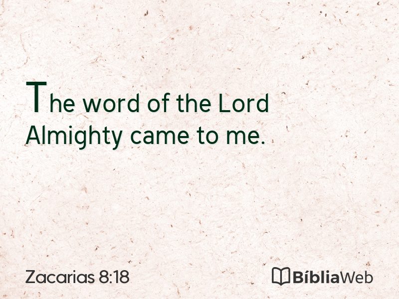 Zacarias 8:18 em imagem para compartilhar
