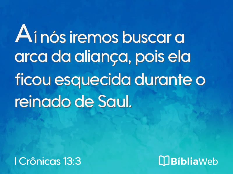 I Crônicas 13:3 em imagem para compartilhar