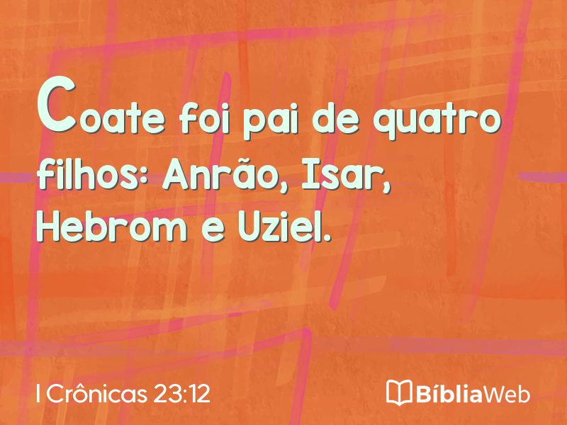 I Crônicas 23:12 em imagem para compartilhar