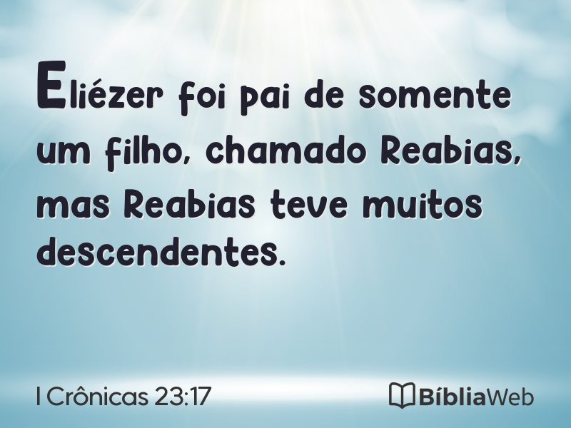 I Crônicas 23:17 em imagem para compartilhar