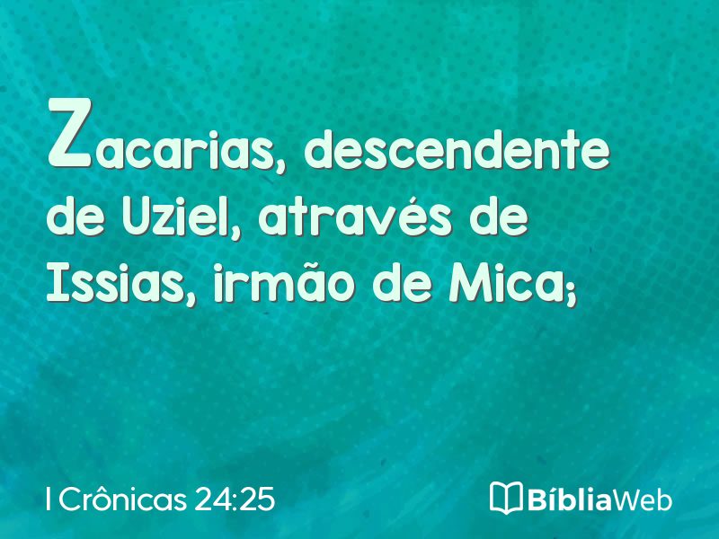 I Crônicas 24:25 em imagem para compartilhar