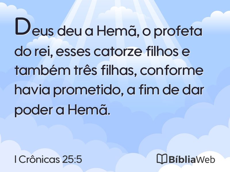 I Crônicas 25:5 em imagem para compartilhar