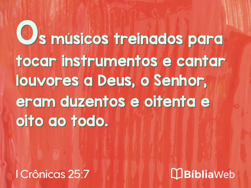 I Crônicas 25:7 em imagem para compartilhar