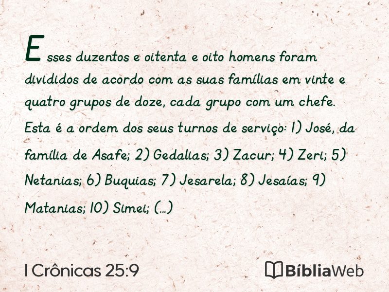 I Crônicas 25:9 em imagem para compartilhar