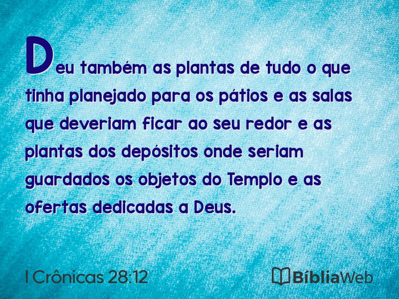 I Crônicas 28:12 em imagem para compartilhar