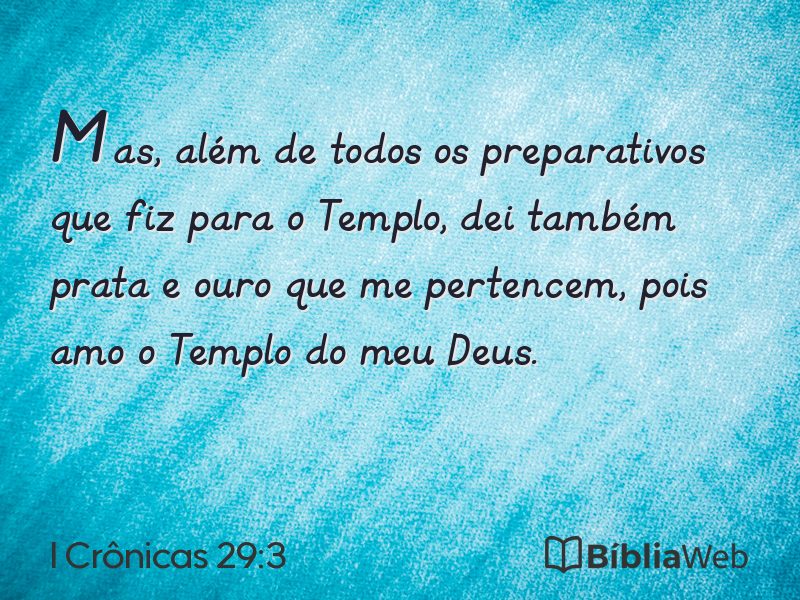 I Crônicas 29:3 em imagem para compartilhar
