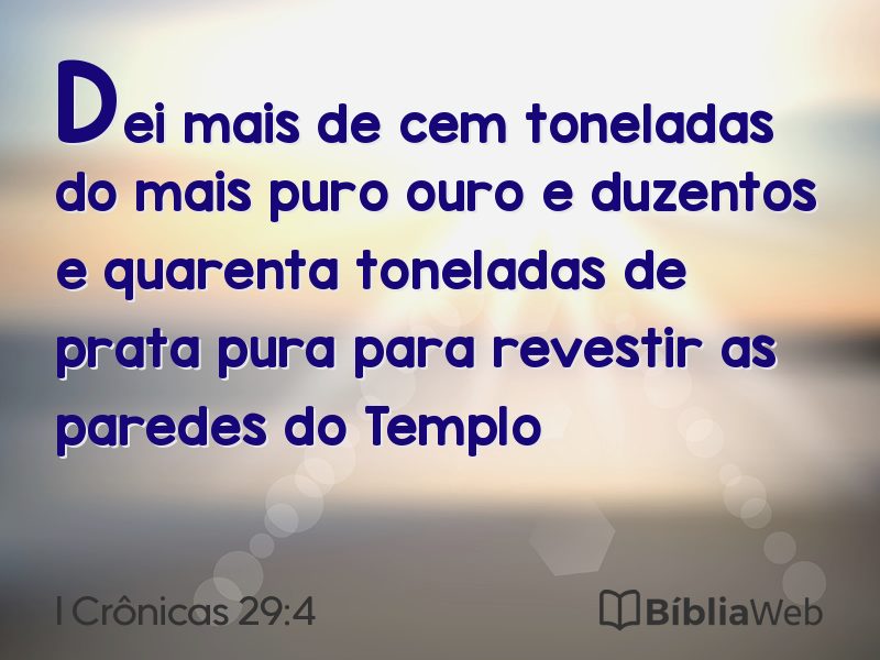 I Crônicas 29:4 em imagem para compartilhar
