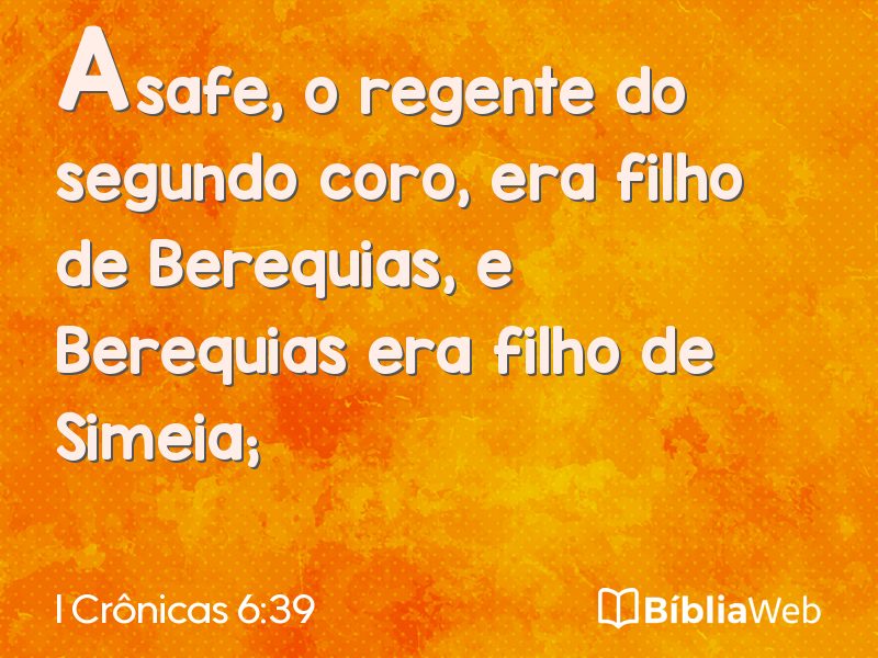 I Crônicas 6:39 em imagem para compartilhar