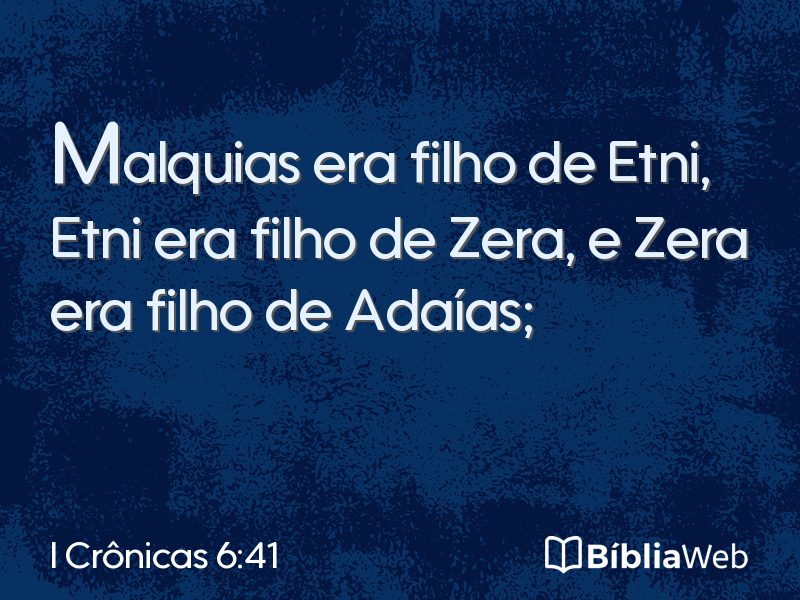 I Crônicas 6:41 em imagem para compartilhar