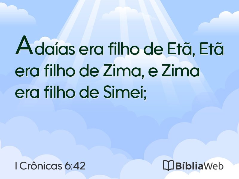 I Crônicas 6:42 em imagem para compartilhar
