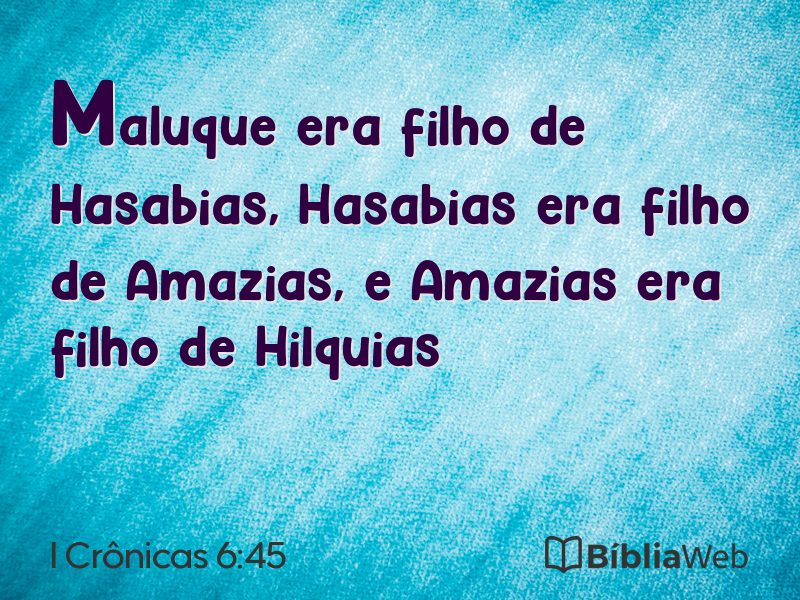 I Crônicas 6:45 em imagem para compartilhar