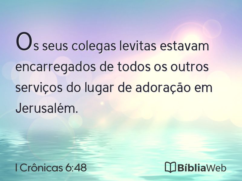 I Crônicas 6:48 em imagem para compartilhar