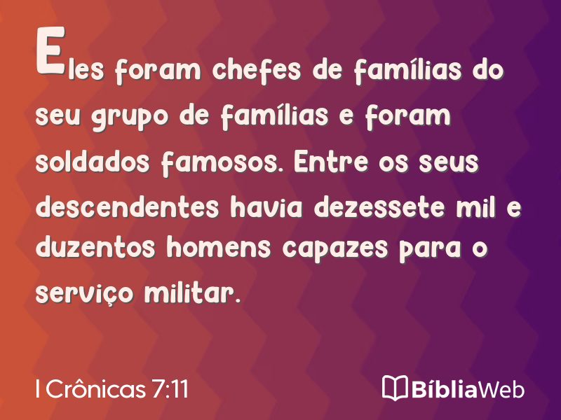 I Crônicas 7:11 em imagem para compartilhar