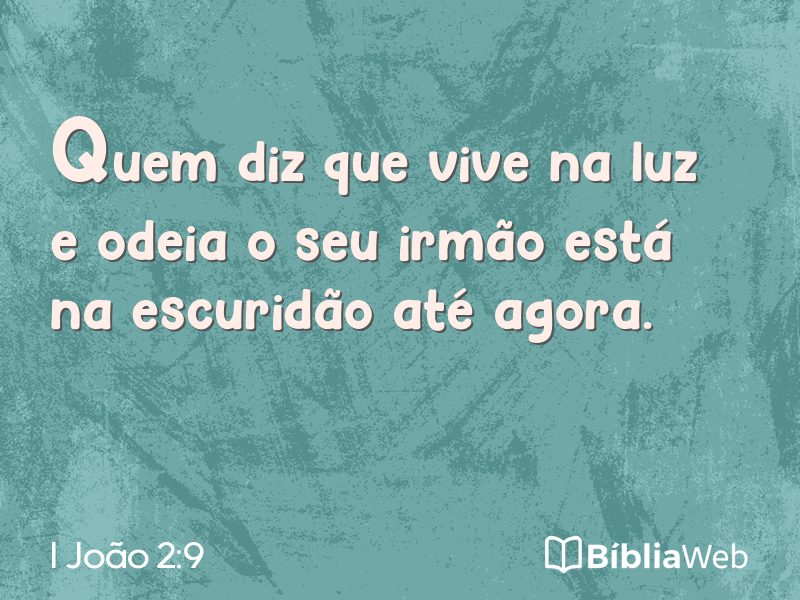 I João 2:9 em imagem para compartilhar