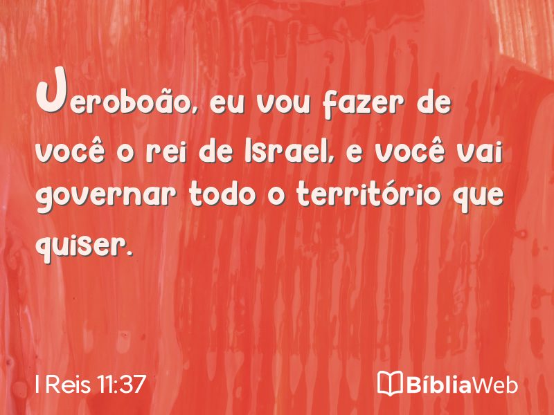 I Reis 11:37 em imagem para compartilhar