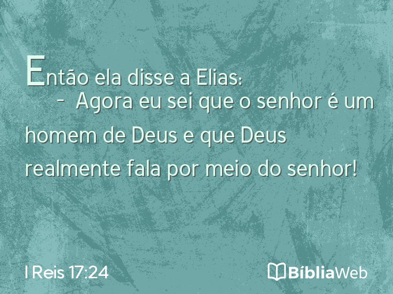 I Reis 17:24 em imagem para compartilhar