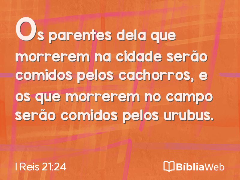 I Reis 21:24 em imagem para compartilhar