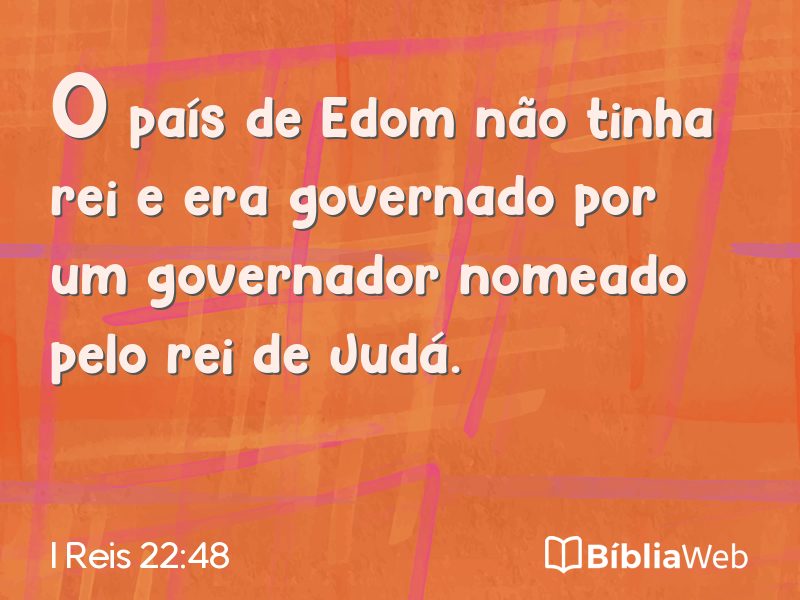 I Reis 22:48 em imagem para compartilhar