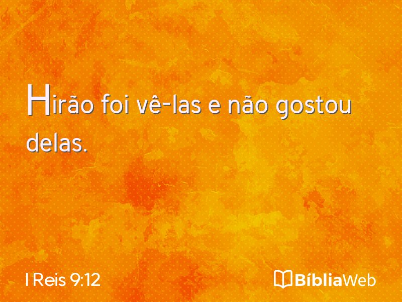 I Reis 9:12 em imagem para compartilhar