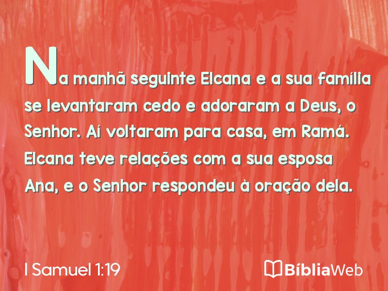 I Samuel 1:19 em imagem para compartilhar