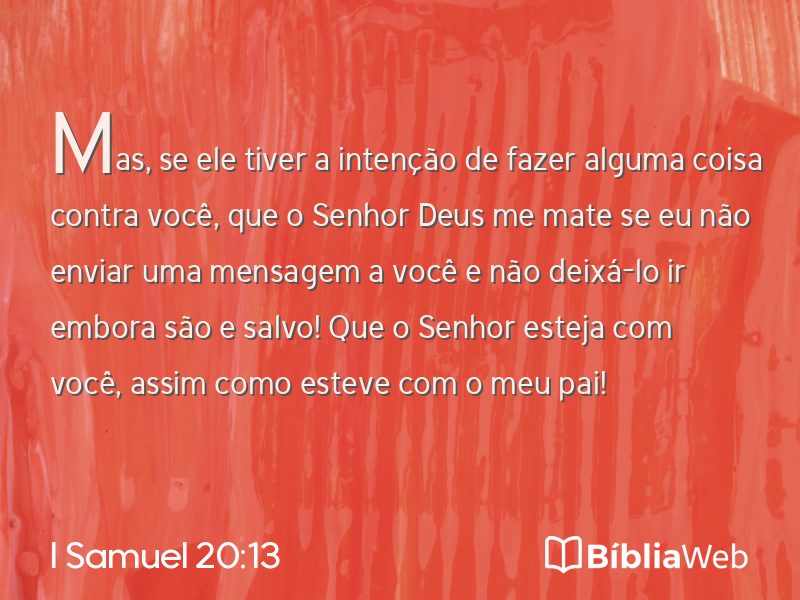 I Samuel 20:13 em imagem para compartilhar