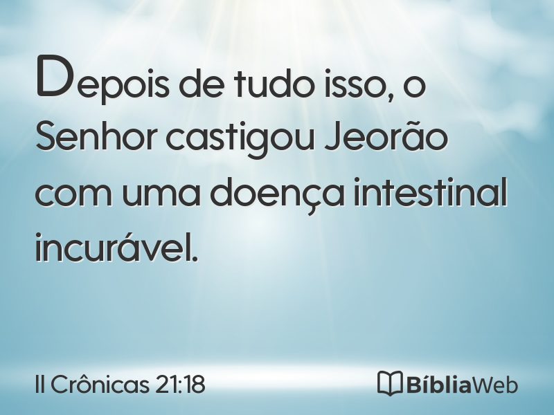 II Crônicas 21:18 em imagem para compartilhar