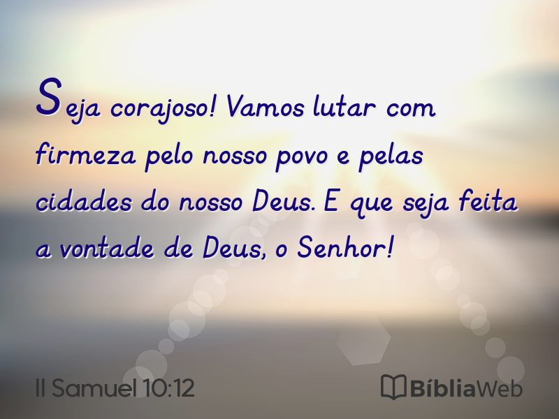 II Samuel 10:12 em imagem para compartilhar
