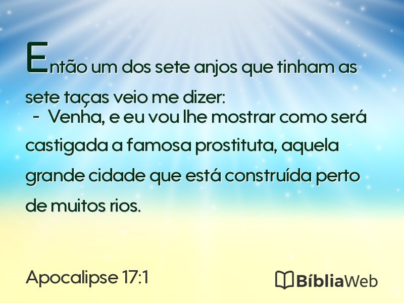 Apocalipse 17:1 em imagem para compartilhar