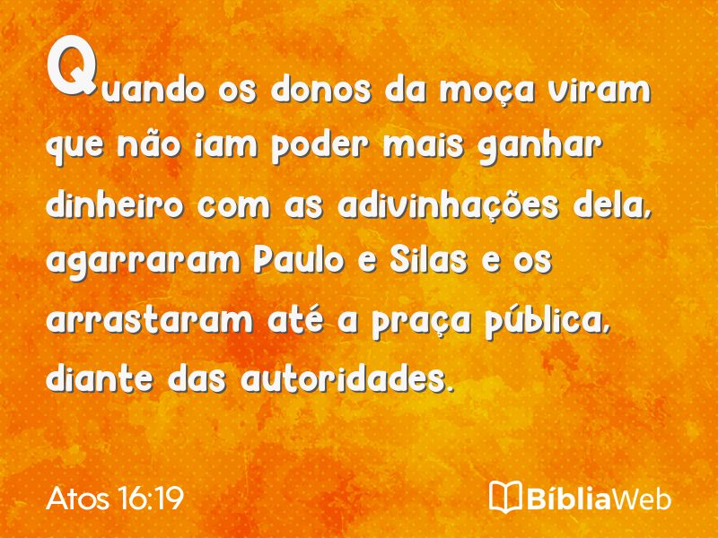 Atos 16:19 em imagem para compartilhar