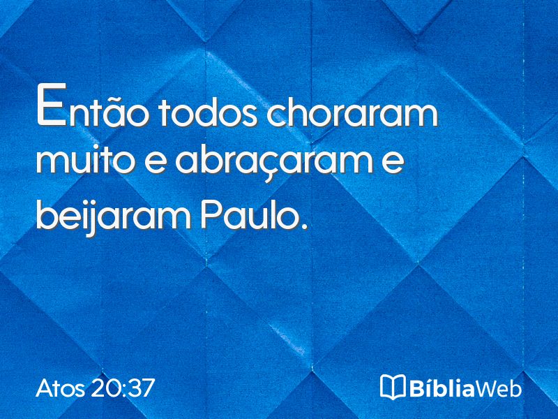 Atos 20:37 em imagem para compartilhar