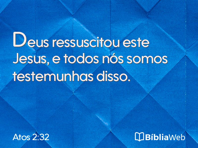 Atos 2:32 em imagem para compartilhar
