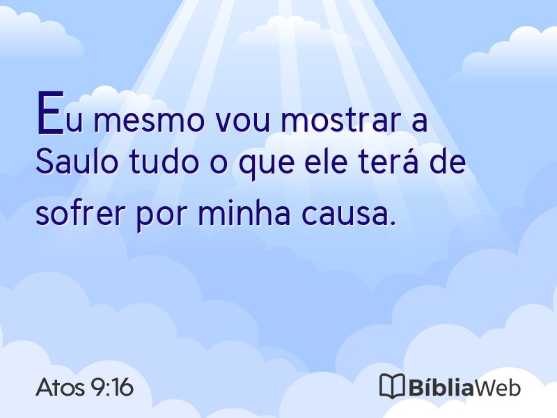 Atos 9:16 em imagem para compartilhar