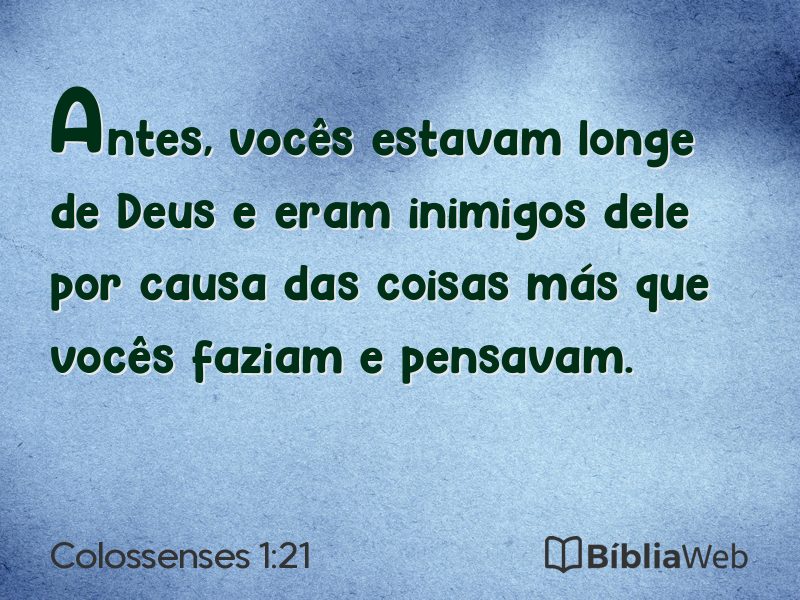 Colossenses 1:21 em imagem para compartilhar