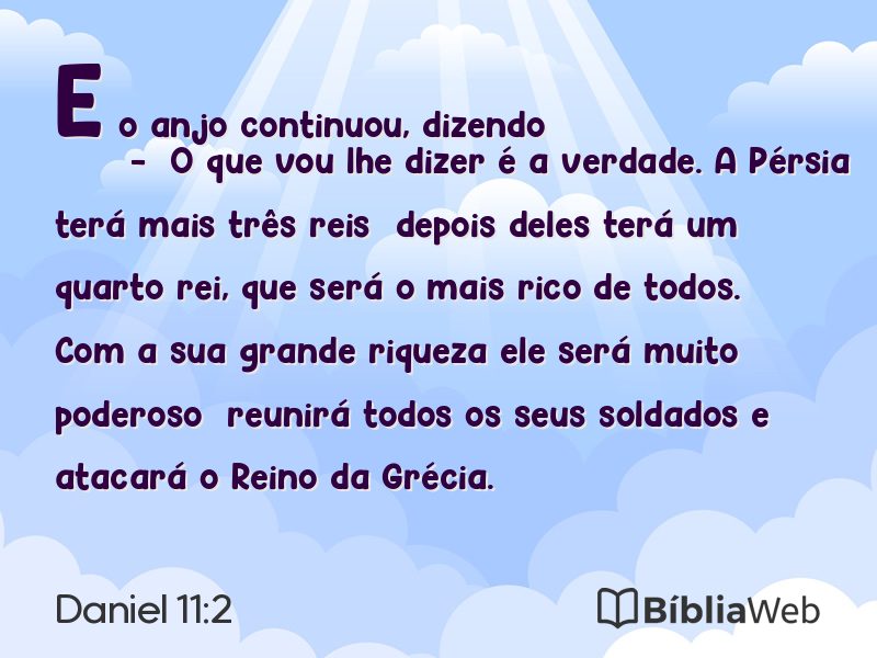 Daniel 11:2 em imagem para compartilhar