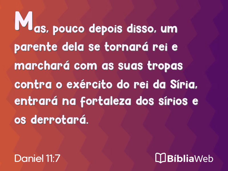 Daniel 11:7 em imagem para compartilhar