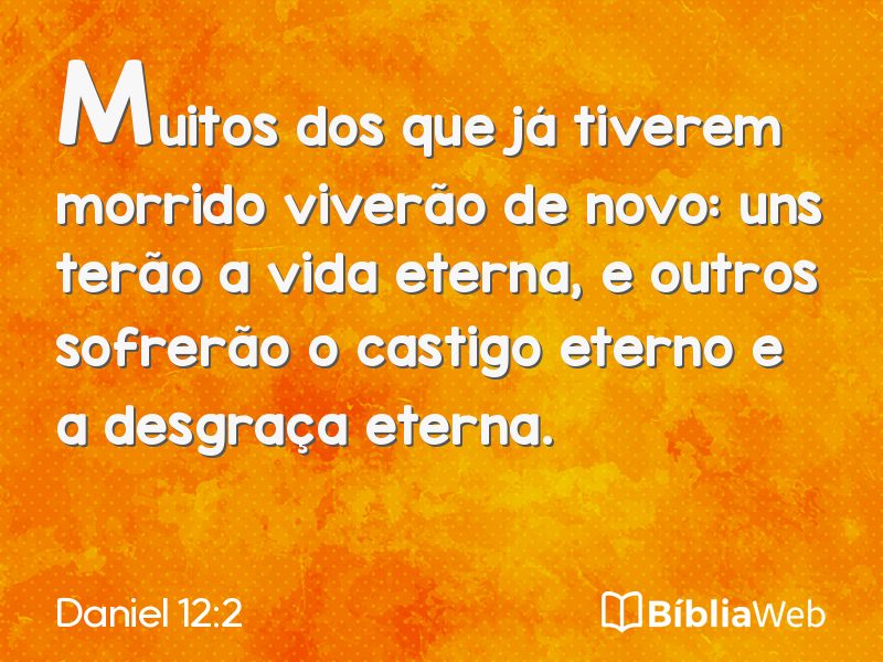 Daniel 12:2 em imagem para compartilhar