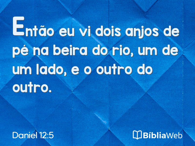 Daniel 12:5 em imagem para compartilhar