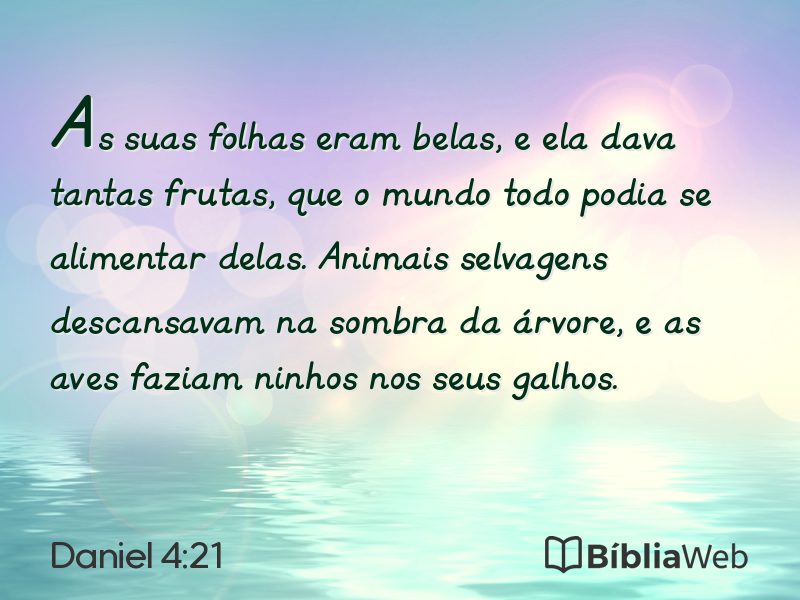 Daniel 4:21 em imagem para compartilhar