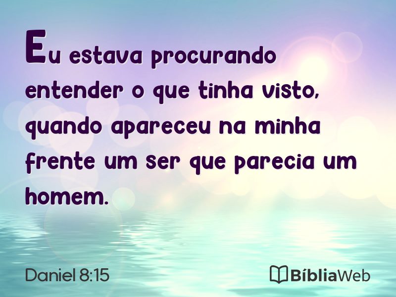 Daniel 8:15 em imagem para compartilhar