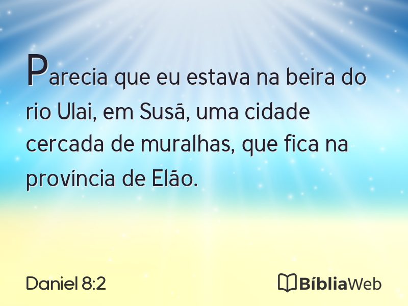 Daniel 8:2 em imagem para compartilhar