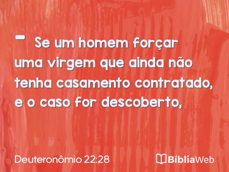 Deuteronômio 22:28 em imagem para compartilhar