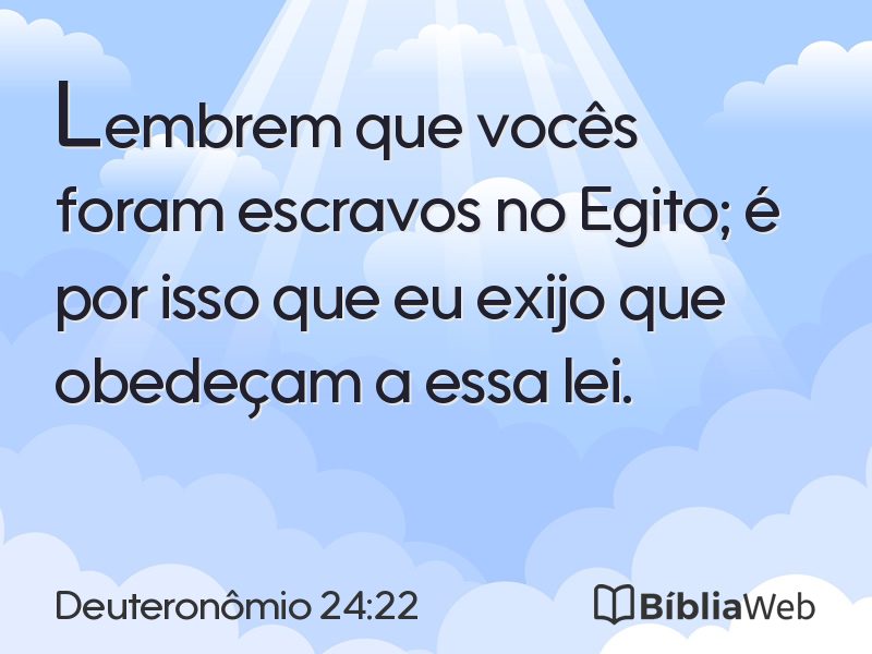 Deuteronômio 24:22 em imagem para compartilhar