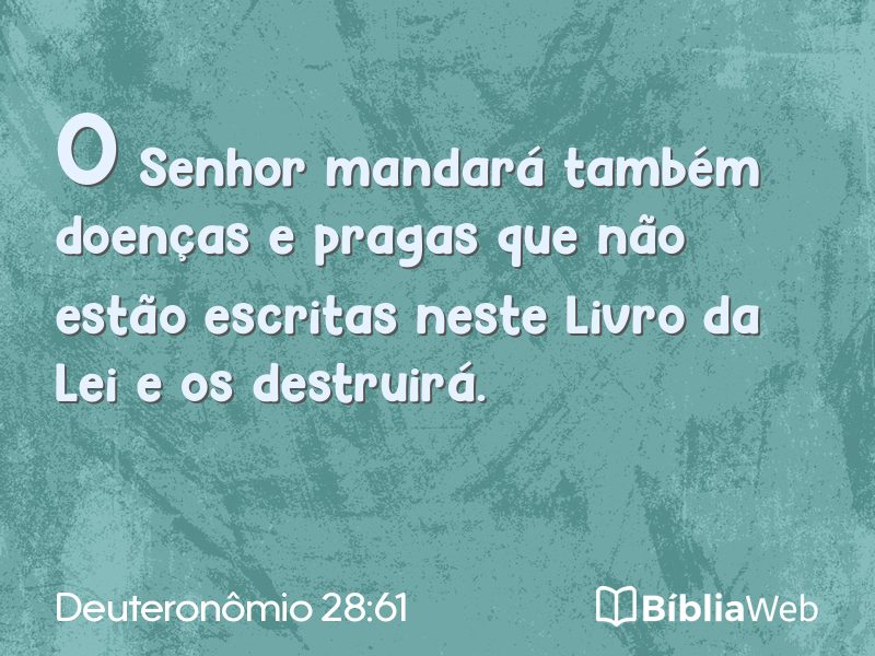 Deuteronômio 28:61 em imagem para compartilhar